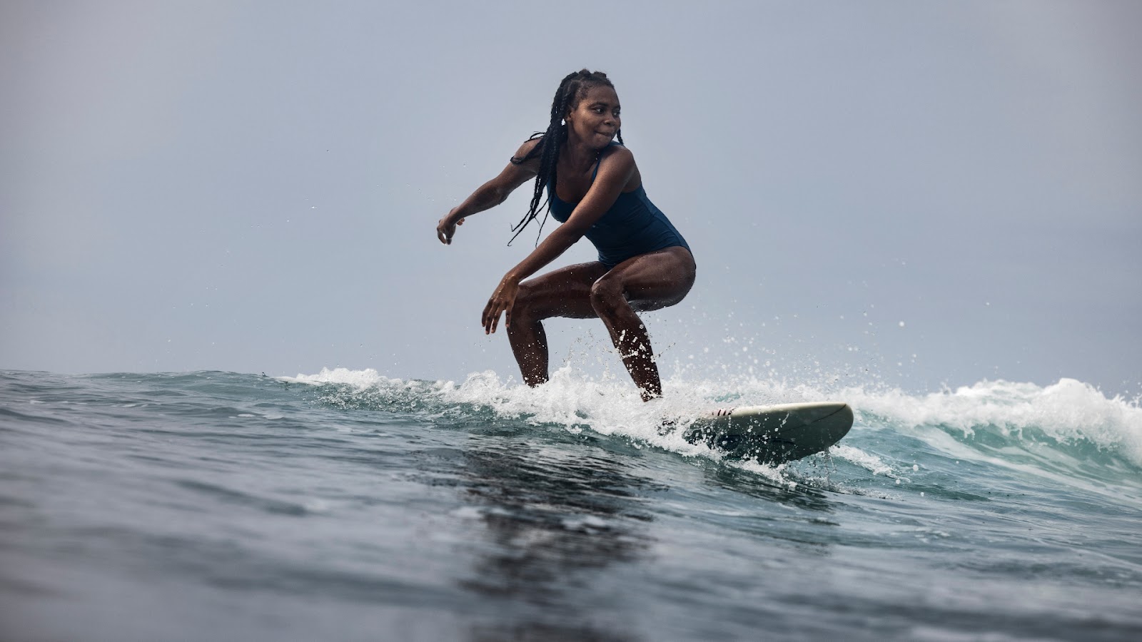 An experienced surfer