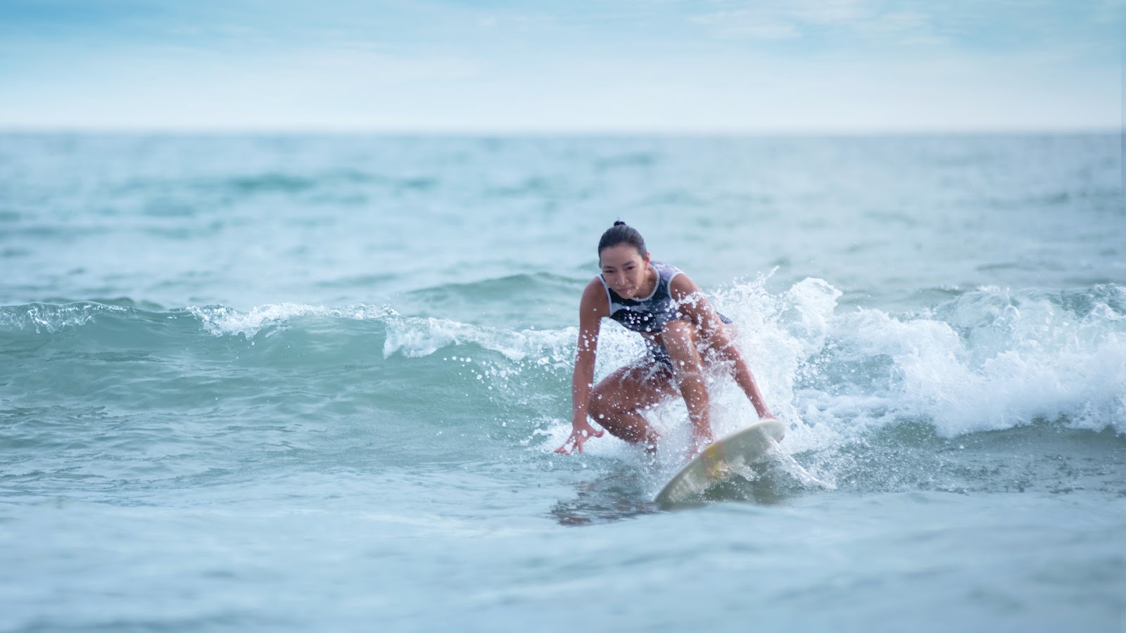 Surfing in California